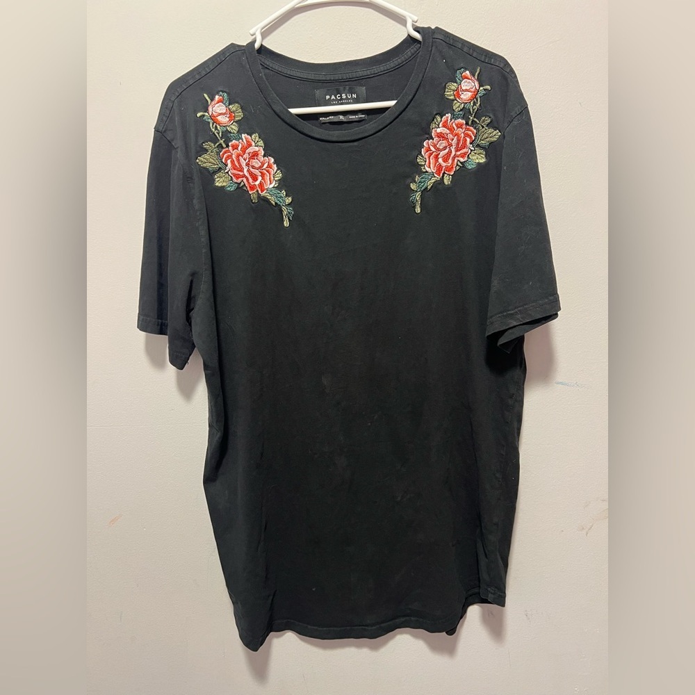 Pacsun embroidered scalloped fit shirt dress Women’s XL